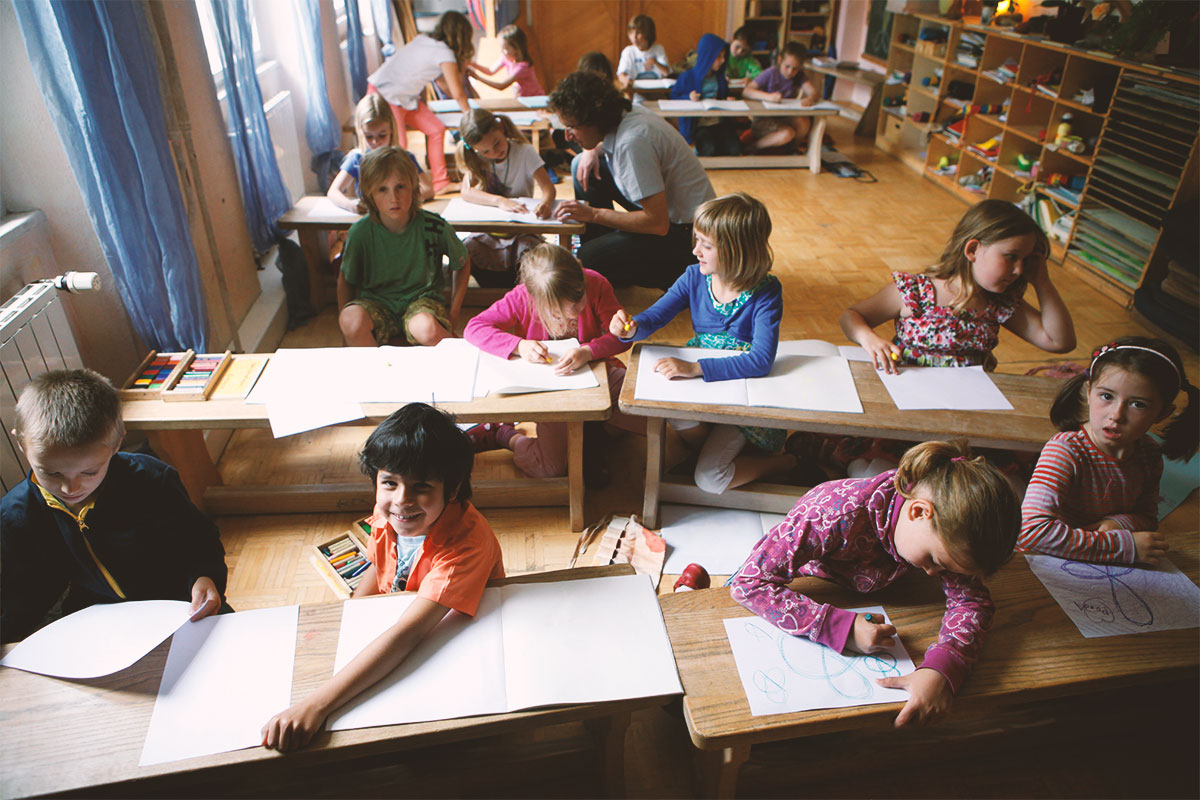 Waldorfschule-Klagenfurt_Klassenraum