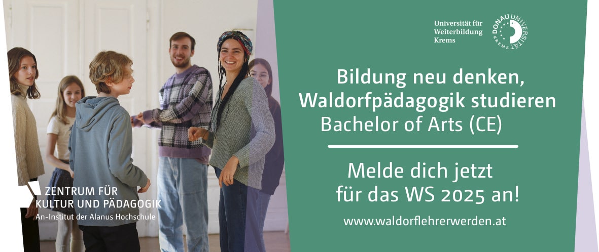 Flyer vom Zentrum für Kultur und Pädagogik